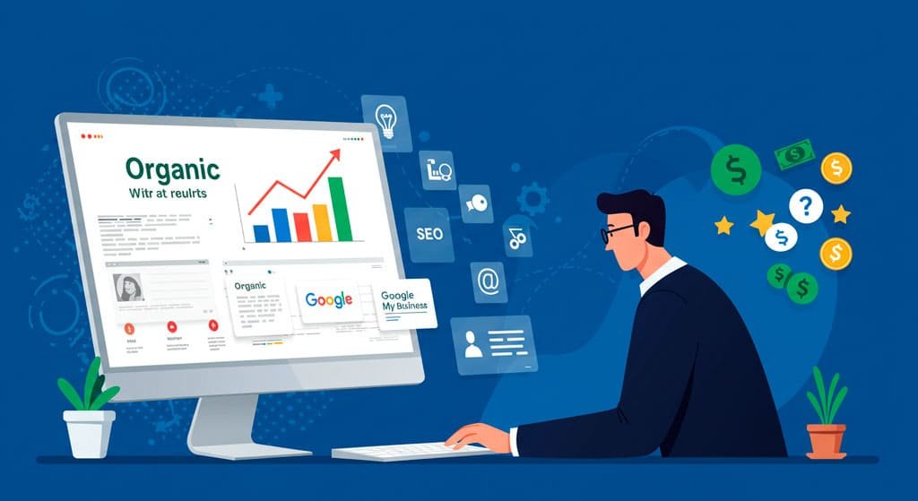 Como fazer minha empresa aparecer no Google sem pagar anúncios em 2025