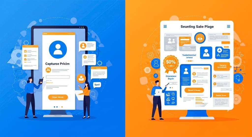 Landing Page ou Página de Vendas: qual converte mais para o seu lançamento?